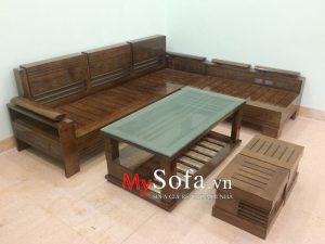 Bộ ghế Sofa gỗ sang trọng AmiA SFG017
