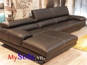 Sofa da hiện đại cho phòng khách AmiA SFD102