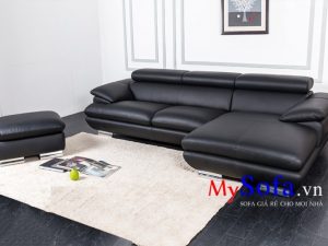 Sofa da đẹp, hiện đại và sang trọng AmiA SFD122