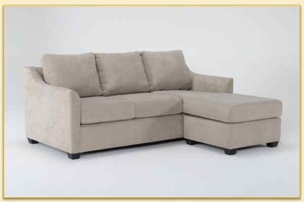 Hình ảnh Chụp góc nghiêng sofa nỉ hình chữ L Softop-1352