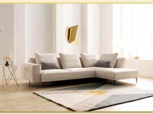 Hình ảnh Ghế sofa dạng góc chữ L bọc vải nỉ Softop-1119