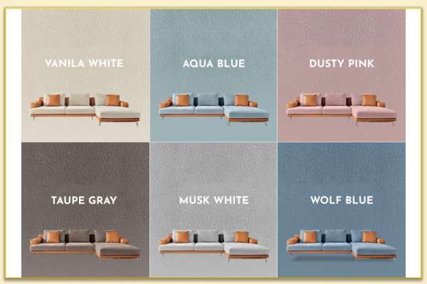 Hình ảnh Ghế sofa vải nỉ có nhiều màu sắc lựa chọn Softop-1087