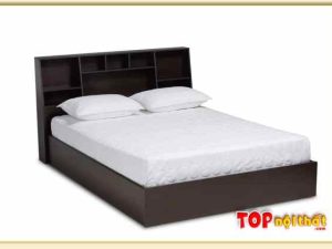 Hình ảnh Giường ngủ đẹp bằng gỗ MDF có hộc kéo GNTop-0361