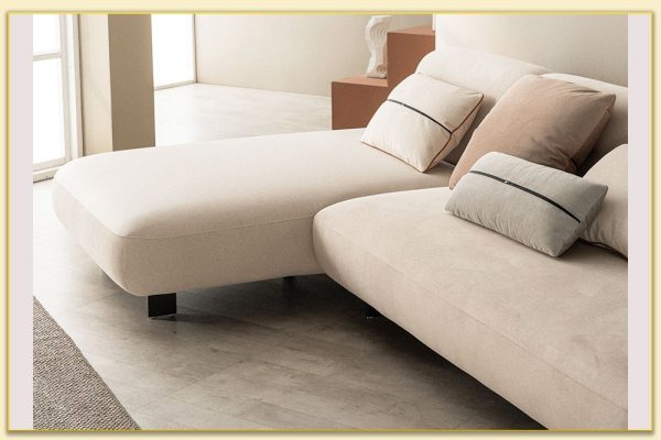 Hình ảnh Góc L mẫu ghế sofa nỉ vải đẹp Softop-1105