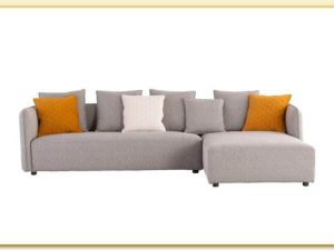 Hình ảnh Sofa góc nỉ chữ L thiết kế đơn giản mà đẹp Softop-1471