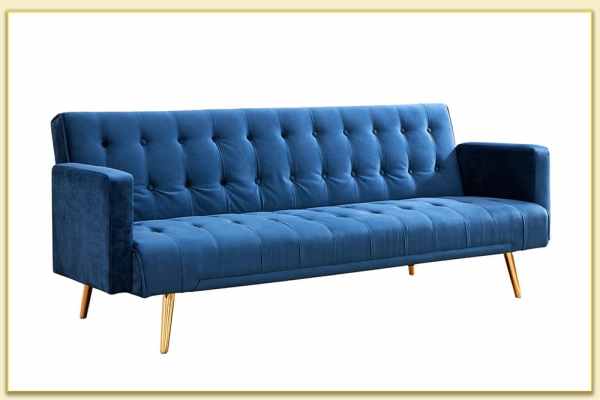 Hình ảnh Sofa văng nỉ đẹp thiết kế rút khuy độc đáo Softop-1182