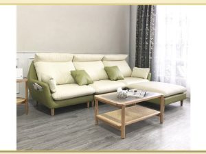Hình ảnh Bài trí sofa văng nỉ 3 chỗ đẹp trong phòng khách Softop-1702