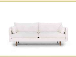 Hình ảnh Chụp chính diện mẫu ghế sofa văng 2 chỗ bọc nỉ Softop-1481