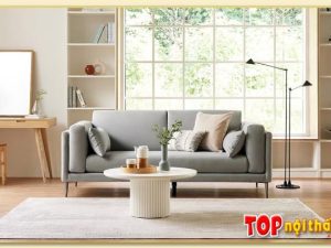 Hình ảnh Chụp chính diện mẫu ghế sofa văng đẹp SofTop-0968