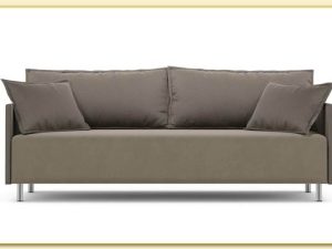 Hình ảnh Chụp chính diện sofa văng đôi bọc nỉ đẹp Softop-1144