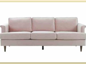 Hình ảnh Chụp chính diện sofa văng nỉ 3 chỗ ngồi Softop-1355