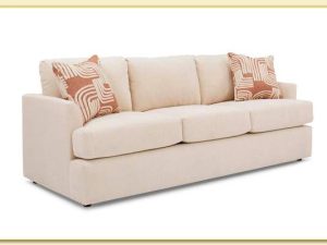 Hình ảnh Ghế sofa văng bọc nỉ đẹp 2 chỗ ngồi Softop-1372