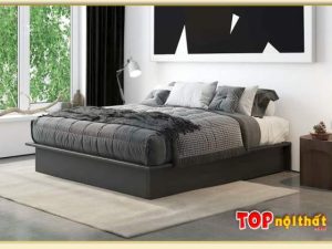 Hình ảnh Giường ngủ đẹp đơn giản gỗ công nghiệp GNTop-0355