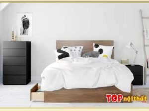 Hình ảnh Giường ngủ đẹp gỗ công nghiệp cho chung cư GNTop-0359